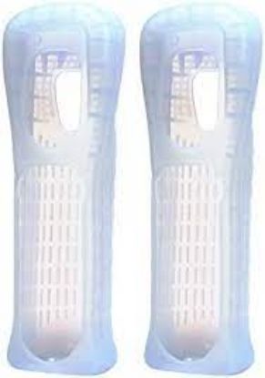 Picture of AreMe 2X Silicone Skin Case Cover for Wii Remote Controller