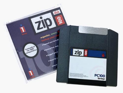Picture of Used Iomega Zip Disk 100MB