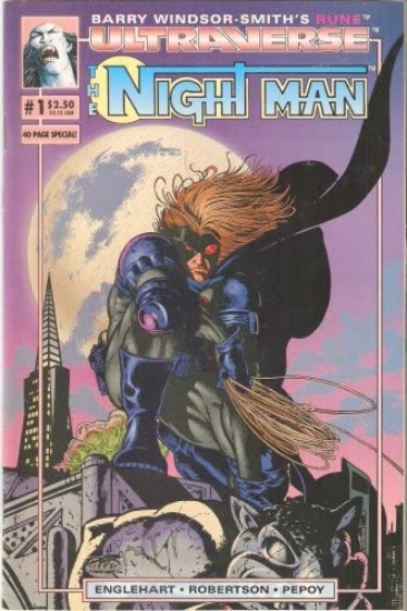 Picture of Ultraverse Night Man #1 October 1993 [Comic]