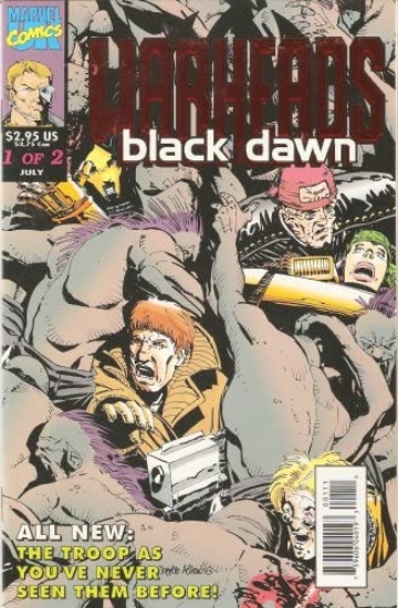 Picture of Warheads: Black Dawn #1 July 1993 [Comic]